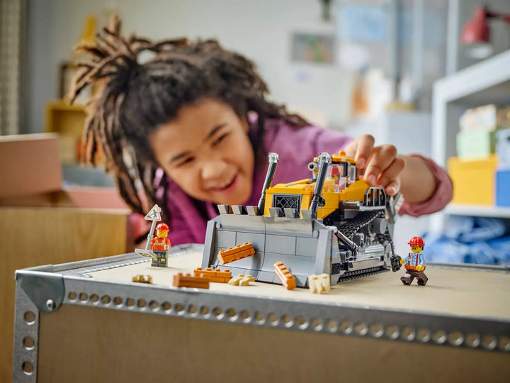 CITY Yellow Bulldozer with Front Loader | LEGO