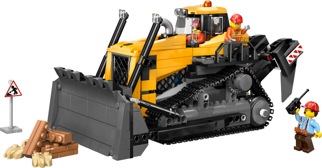CITY Yellow Bulldozer with Front Loader | LEGO