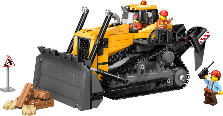 CITY Yellow Bulldozer with Front Loader | LEGO