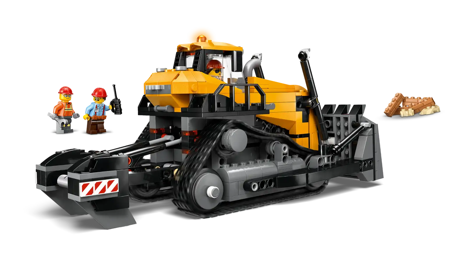 CITY Yellow Bulldozer with Front Loader | LEGO – The Curious Bear