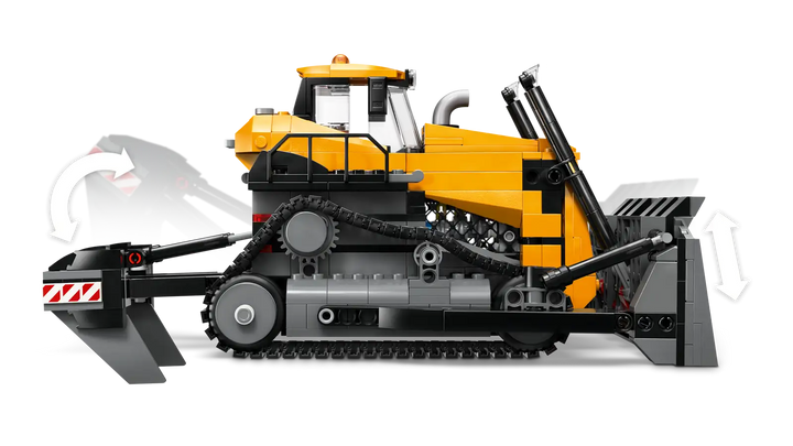 CITY Yellow Bulldozer with Front Loader | LEGO