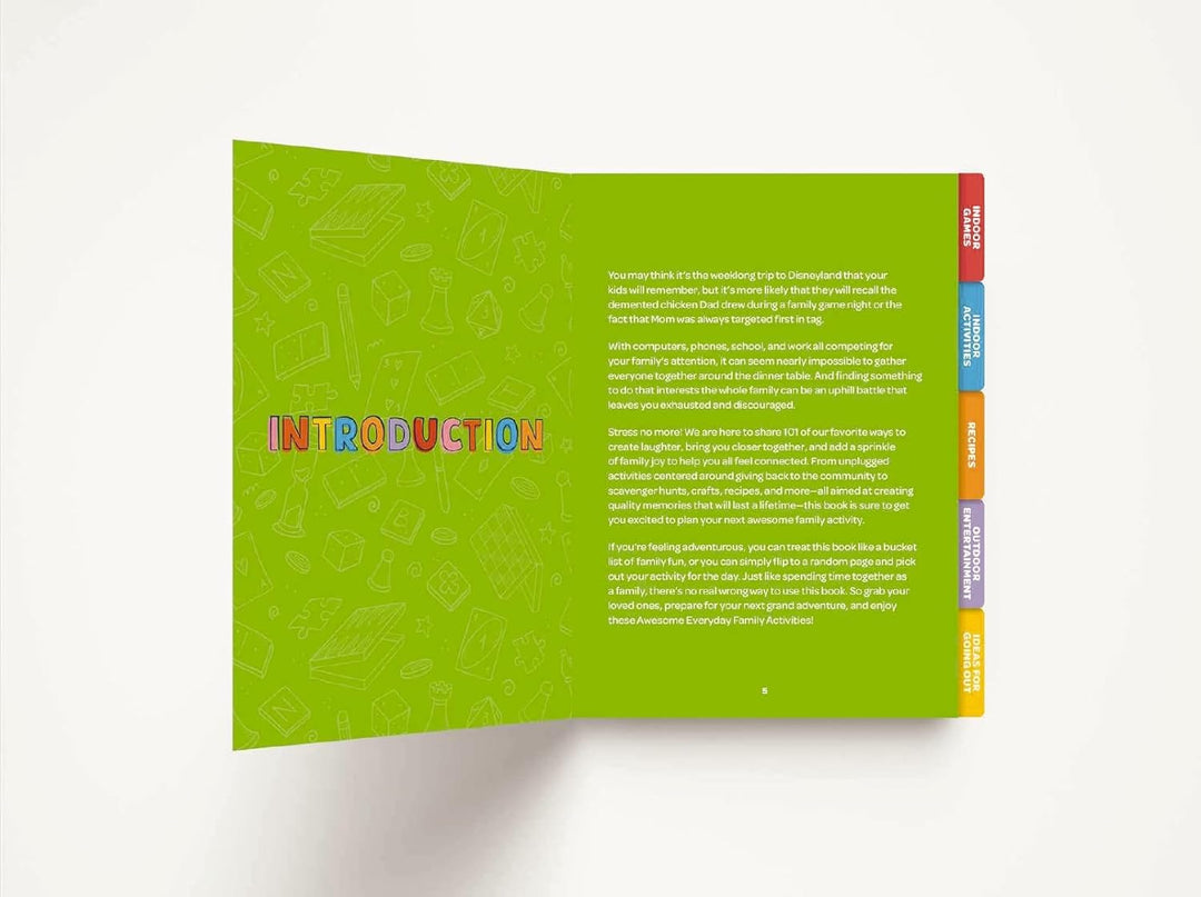 Awesome Everyday Family Activities: 101 Unplugged Activities