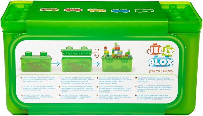 Jelly Blox- Stash & Stack Storage Case | Goliath Games - LOCAL PICK UP ONLY