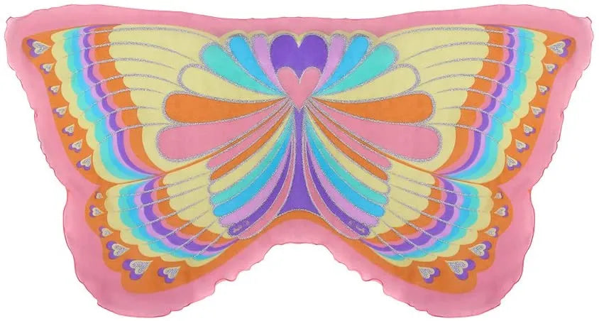 Pink Rainbow Butterfly Fantasy Wings