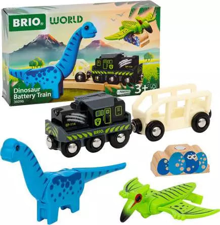 World Dinosaur Battery Train | BRIO