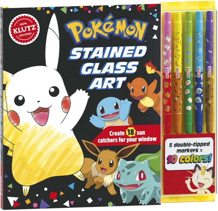 Pokemon Stained Glass Art | Klutz