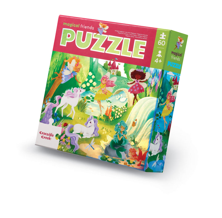 Magical Friends - 60-pc Holographic Puzzle | Crocodile Creek