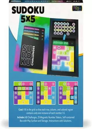 Sudoku 5x5 Magnetic Travel Puzzle | ThinkFun