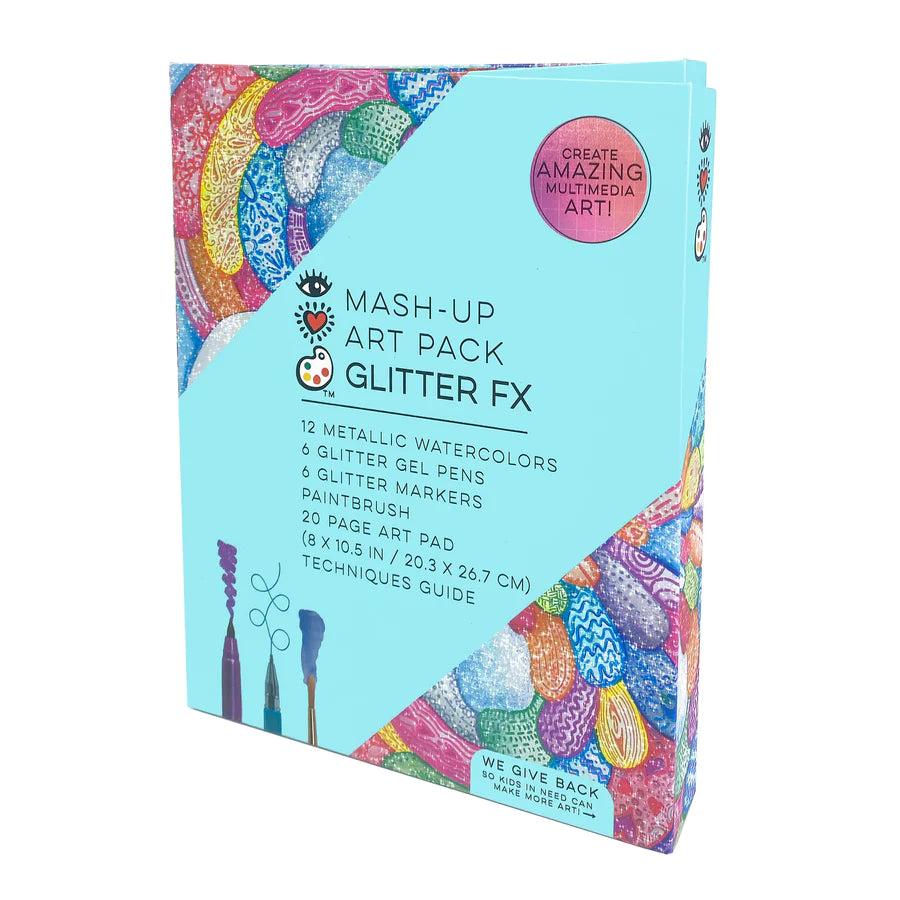 Mash Up Art Pack Glitter FX | Bright Stripes