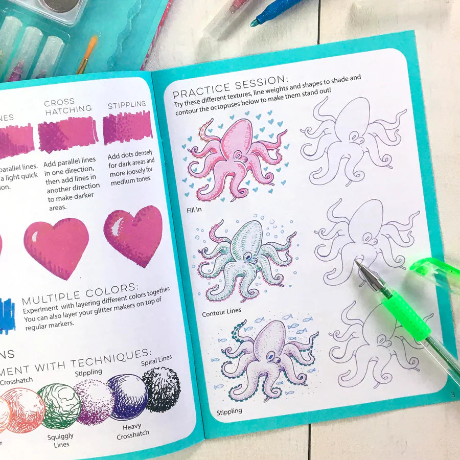 Mash Up Art Pack Glitter FX | Bright Stripes