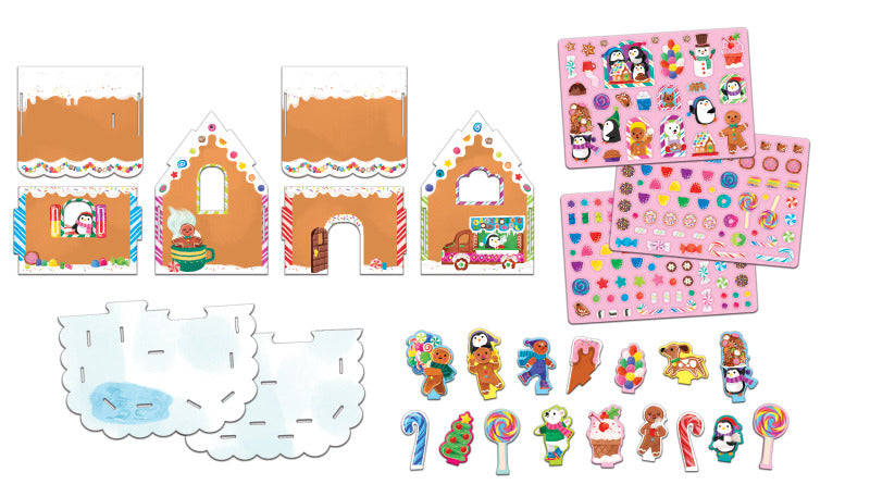 Design and Build a Gingerbread House | Crocodile Creek