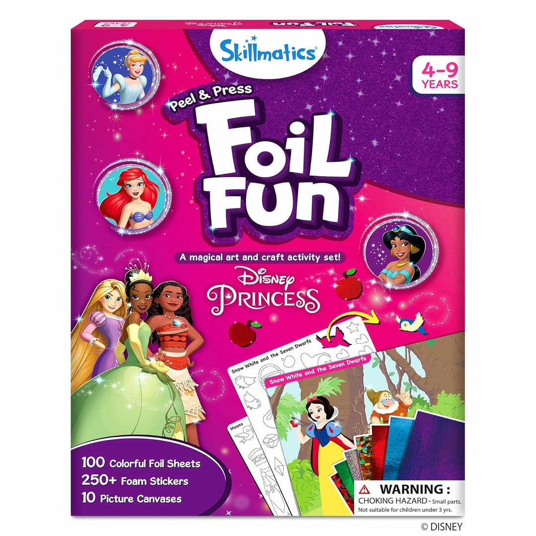 Foil Fun: Disney Princesses | Skillmatics