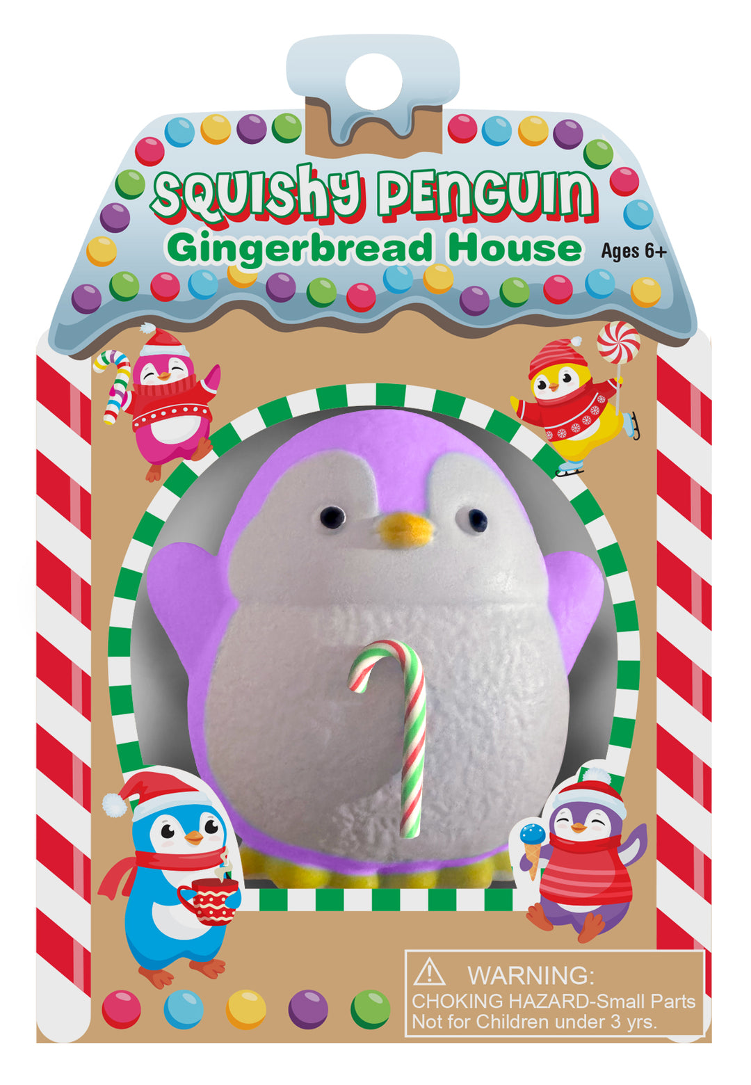 Squishy Penguin Gingerbread House | Zorbitz