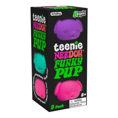 Teenie needoh funky pups in packaging