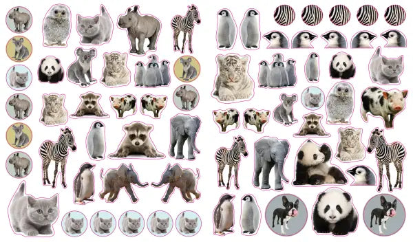 Eyelike Stickers: Baby Animals