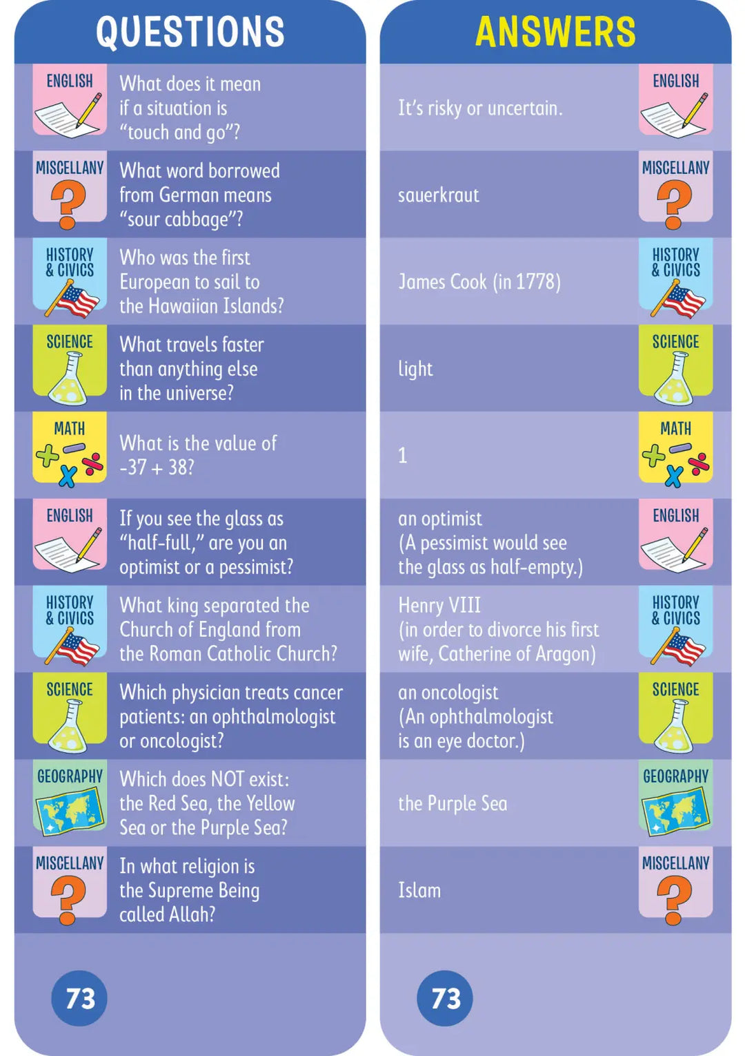 Brain Quest 7th Grade Smart Cards Revised 4th Edition