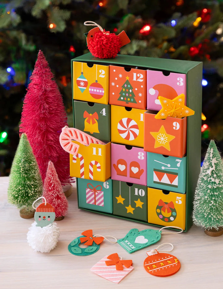 12 Crafts of Christmas Advent Calendar | Petit Collage