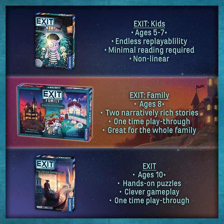 EXIT: The Game - Family - 2 Escape Adventures