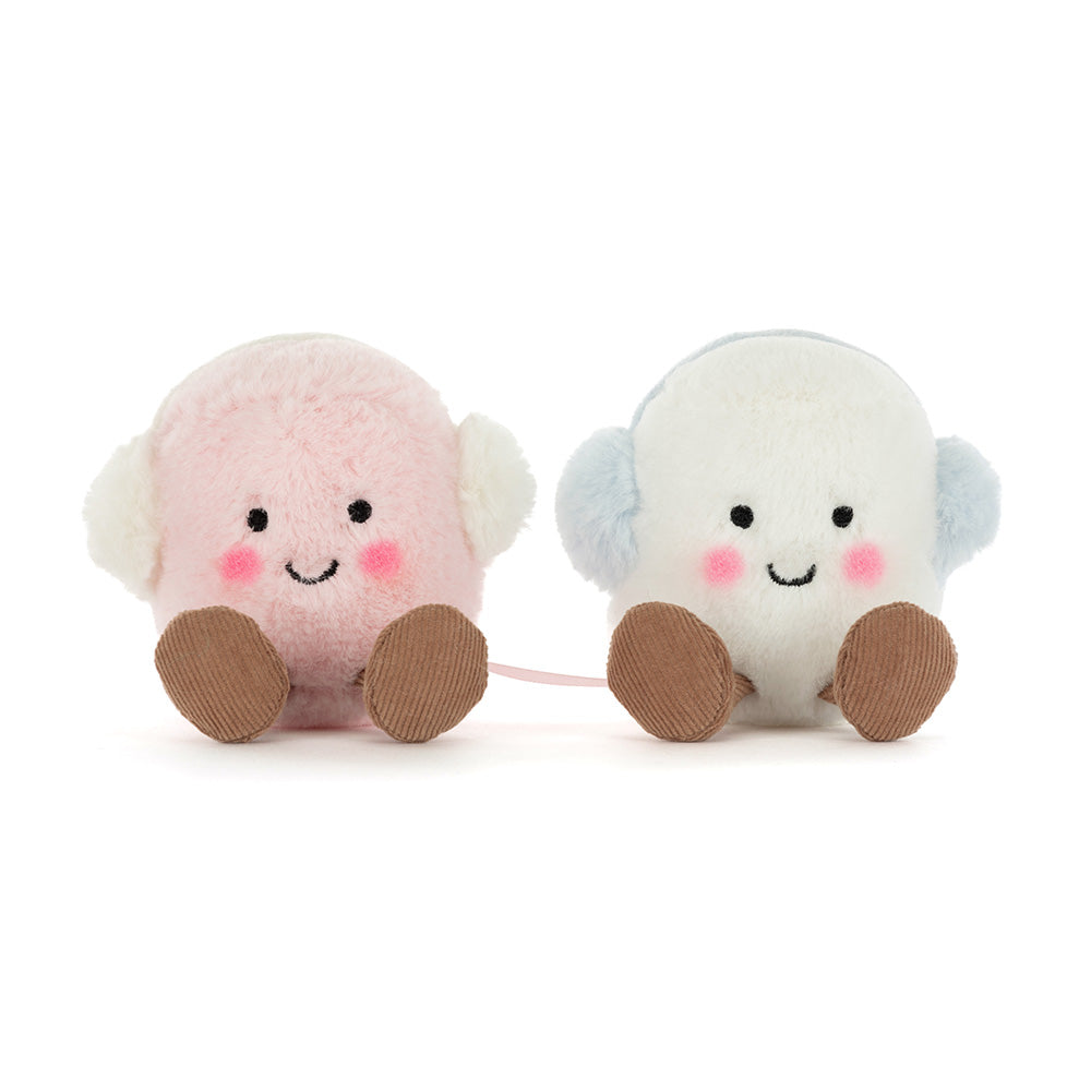 Amuseables Toastie Pink and White Marshmallows | Jellycat