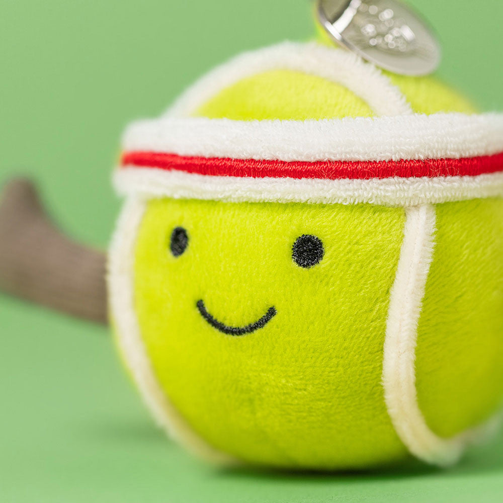 Amuseables Sports Tennis Bag Charm | Jellycat