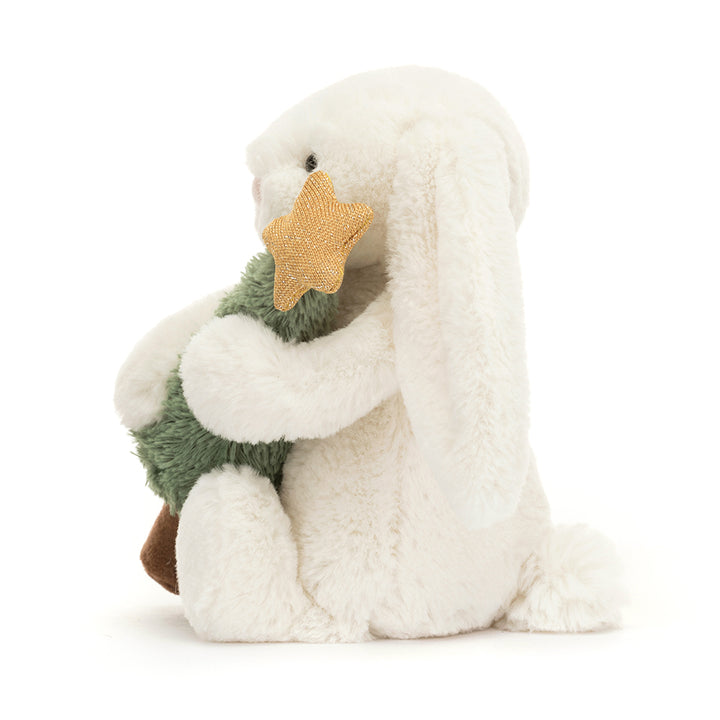 Bashful Bunny with Christmas Tree | Jellycat