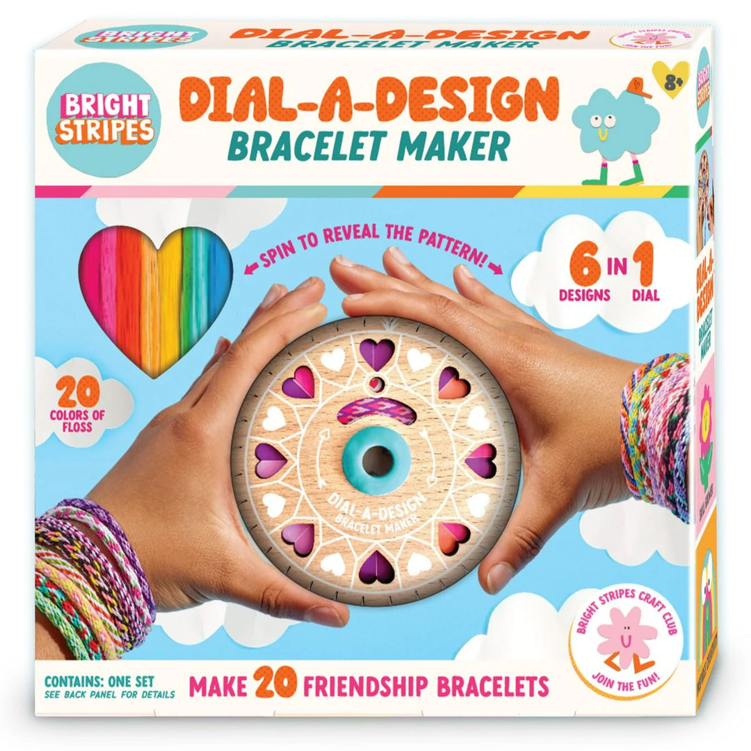 Dial-A-Design Bracelet Wheel | Bright Stripes