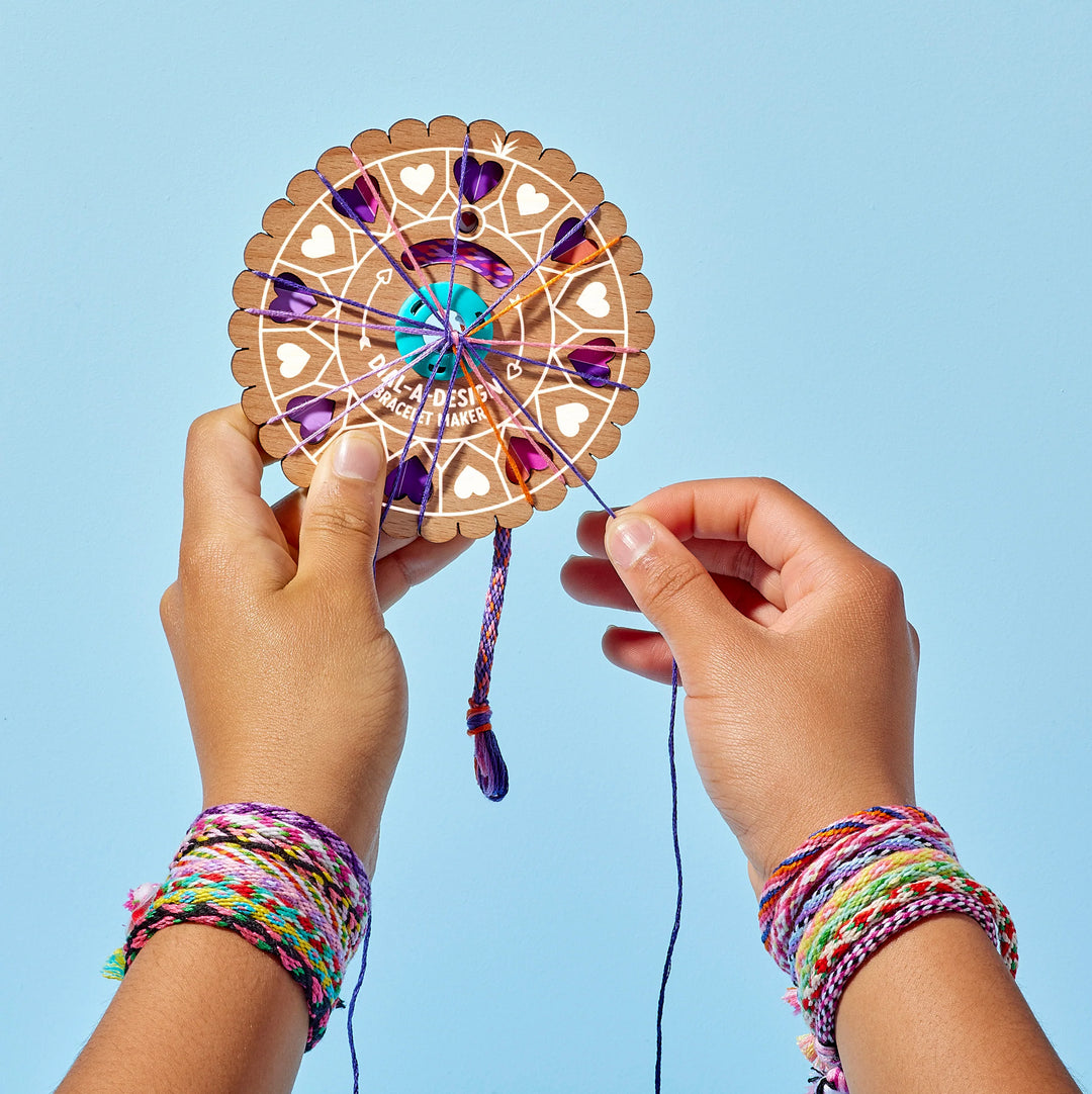 Dial-A-Design Bracelet Wheel | Bright Stripes