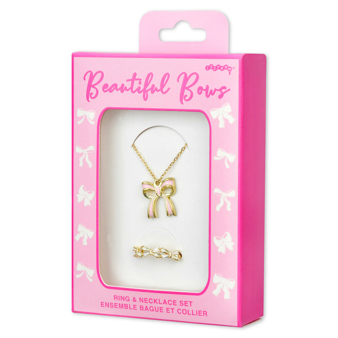 Beautiful Bows Ring and Necklace Set | iScream
