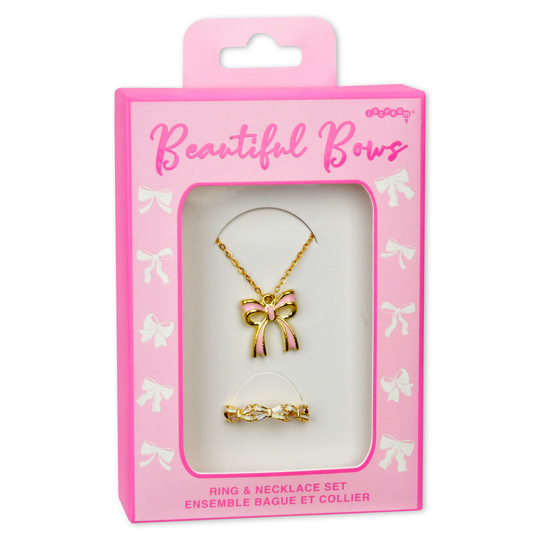 Beautiful Bows Ring and Necklace Set | iScream