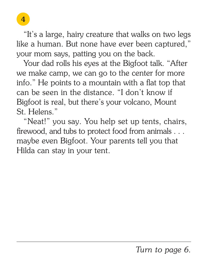Choose Your Own Adventure: Big Bigfoot's Secret Vacation