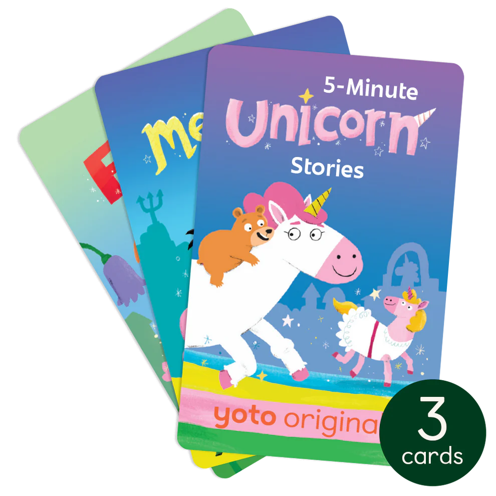 5-Minute Magical Stories Pack | Yoto – The Curious Bear Toy & Book