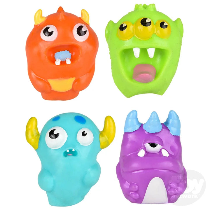 Stretchy Monster Finger Puppet