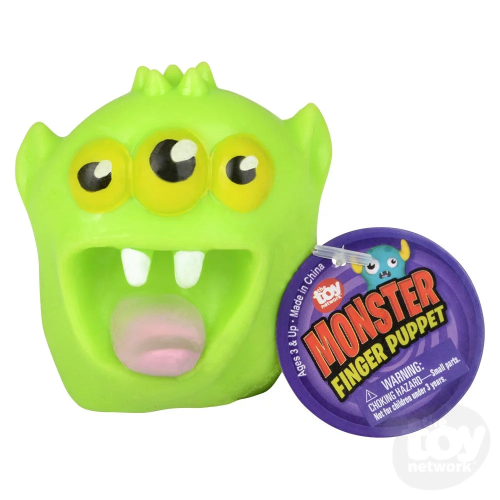 Monster Finger Puppets 8ct