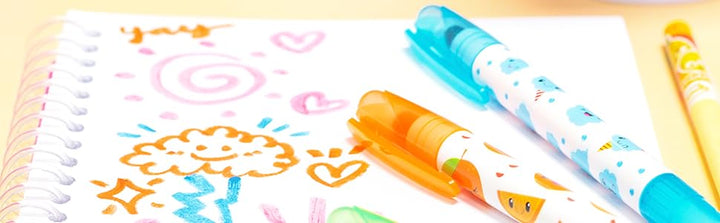 Cutie Fruities Sketch Pad w/Smencil - Orange | ScentCo