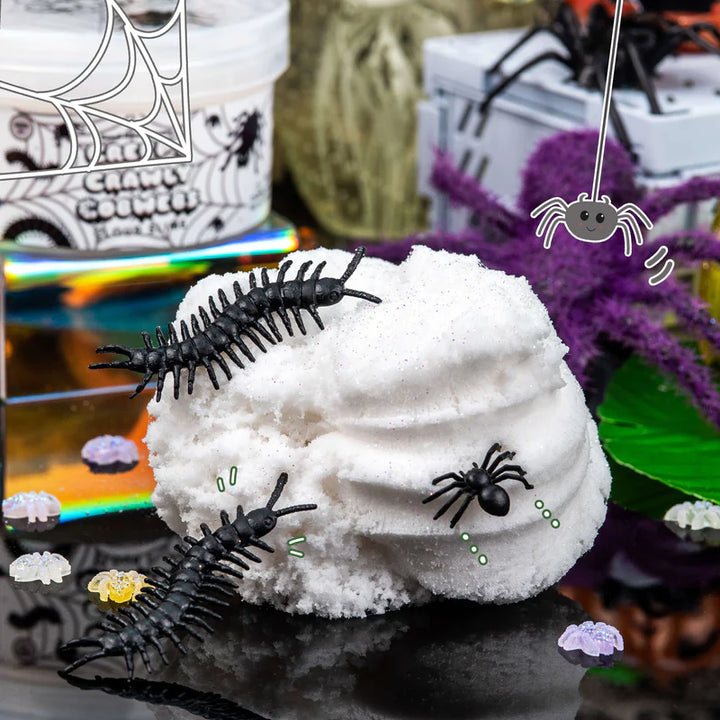 Creepy Crawly Cobwebs Cloud Slime | Kawaii Slime Company