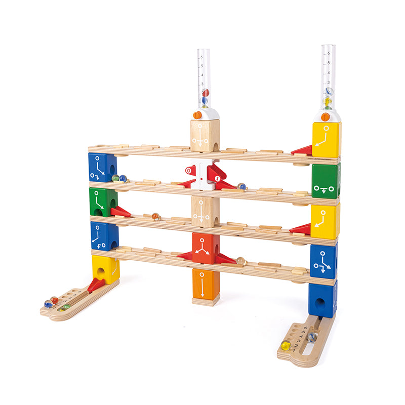 Quadrilla Basic Coding Set Marble Run | Hape - LOCAL PICK UP ONLY