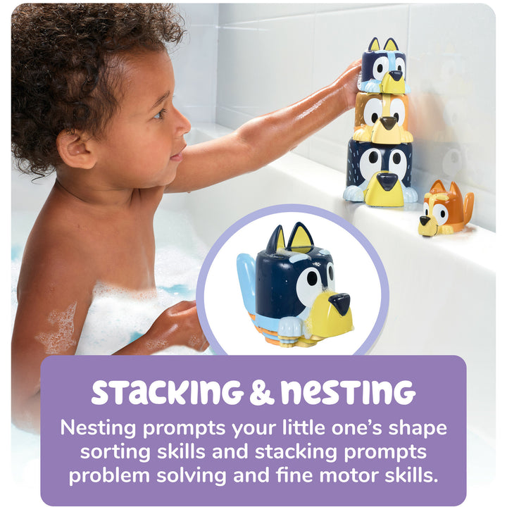 Bluey Family Pourers - 4 pcs | TOMY