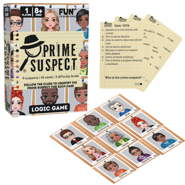 Prime Suspect Solo | Fun Squared Games