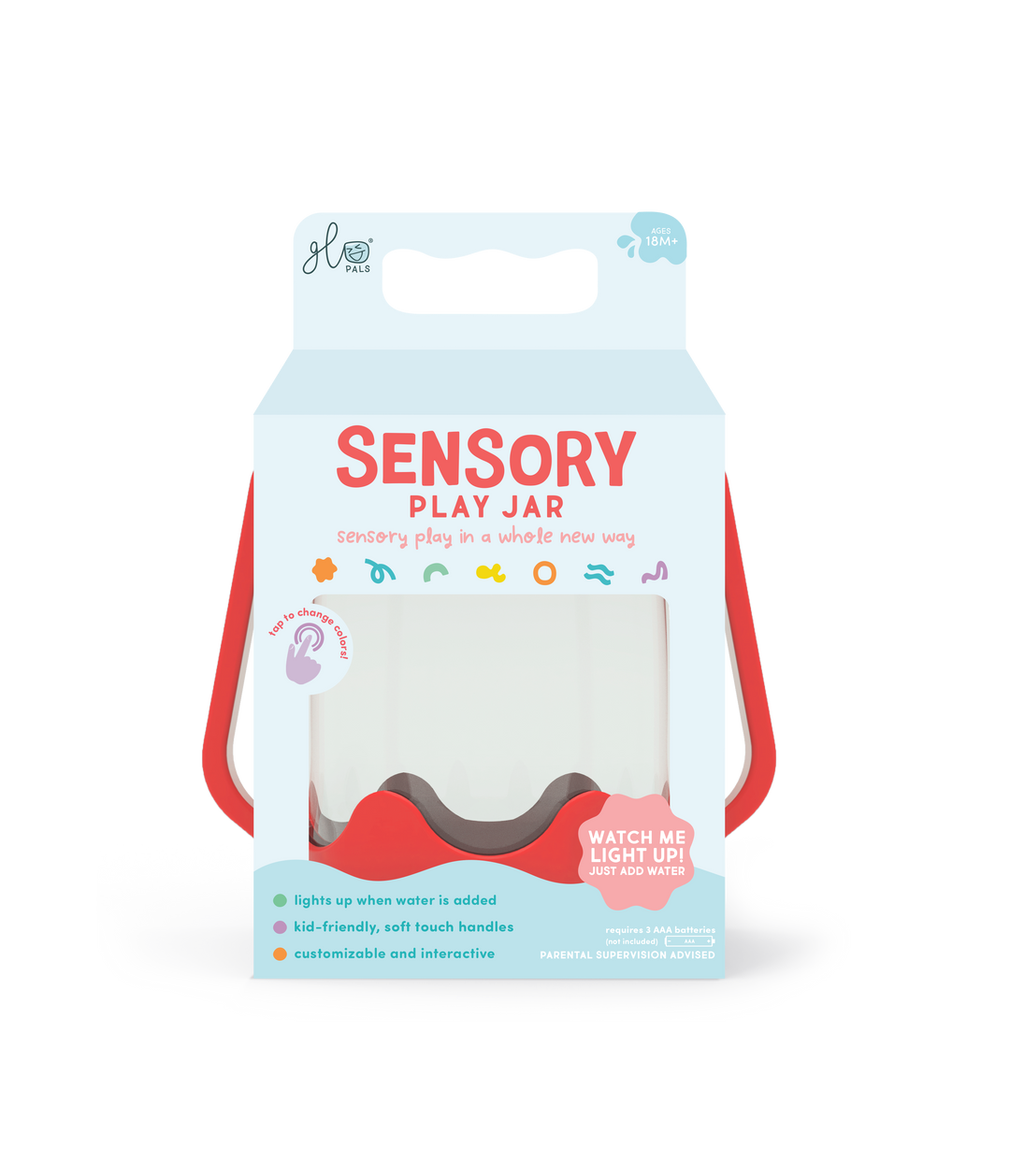 Sensory Play Jar | Glo Pals