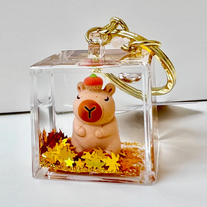 Capybara Cube Floaty Charm