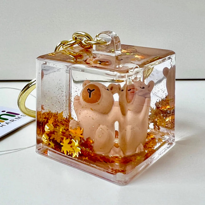 Capybara Cube Floaty Charm