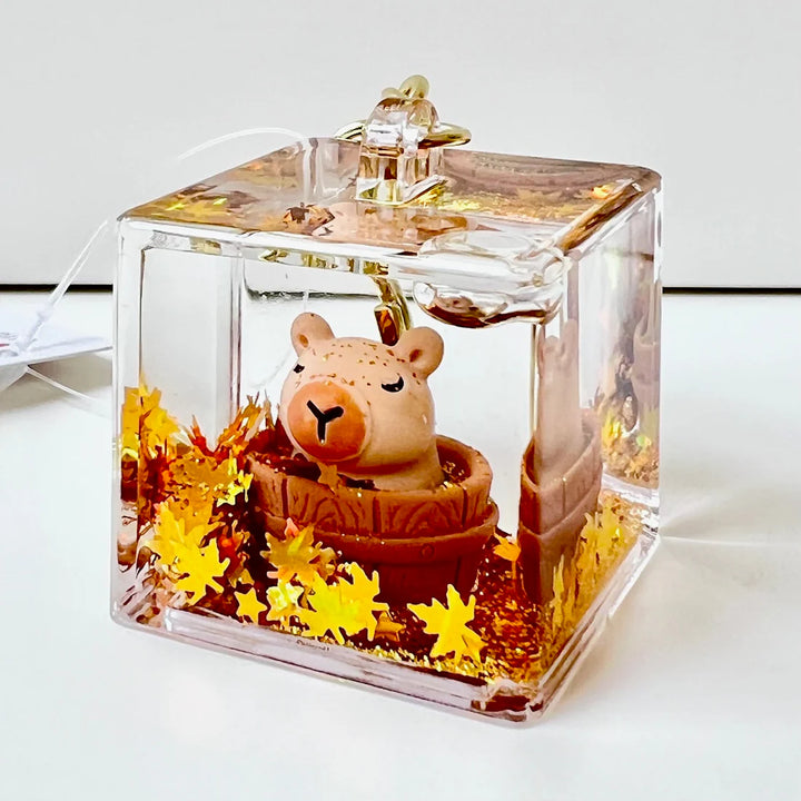 Capybara Cube Floaty Charm