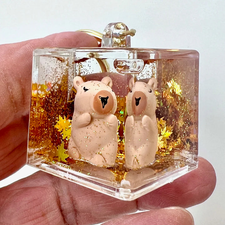 Capybara Cube Floaty Charm