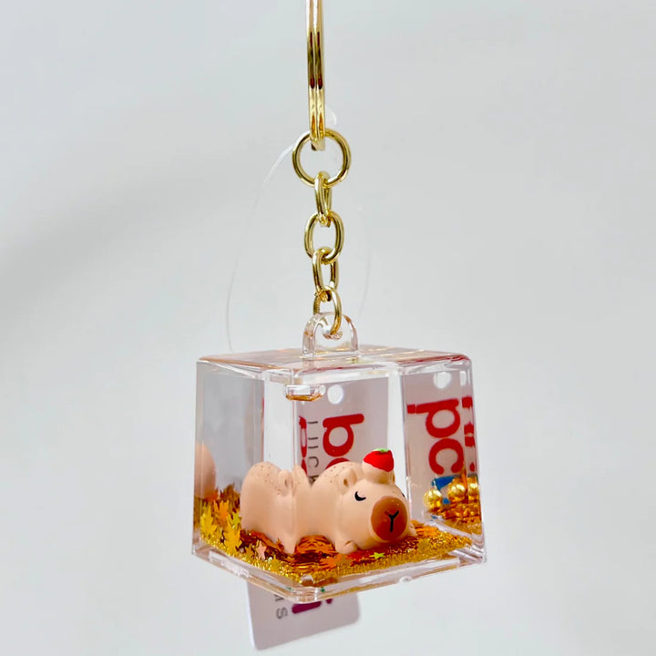 Capybara Cube Floaty Charm