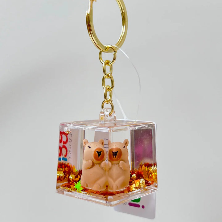 Capybara Cube Floaty Charm