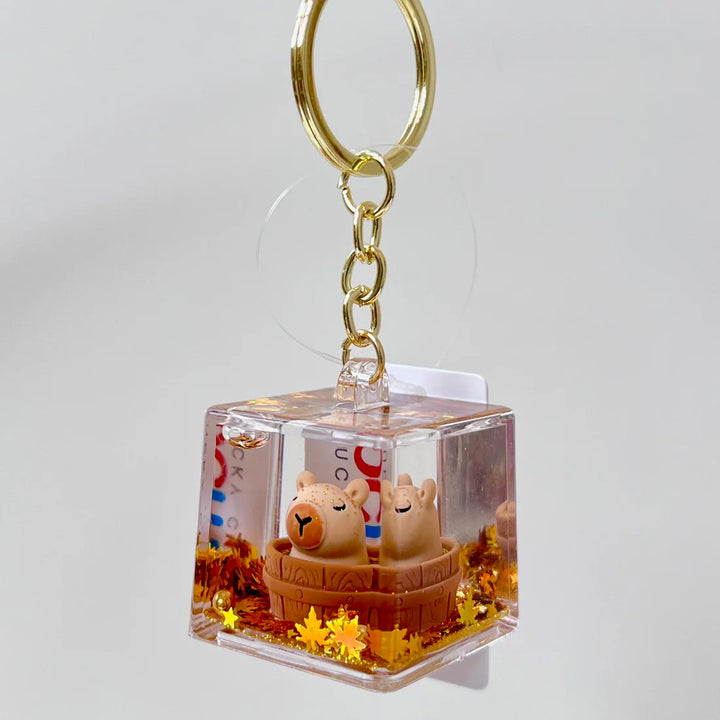 Capybara Cube Floaty Charm