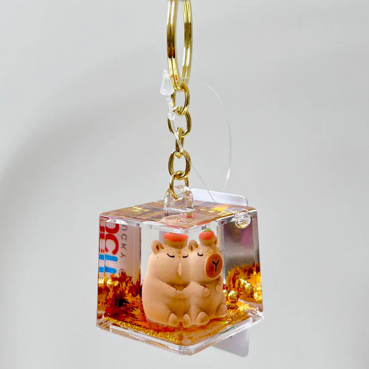 Capybara Cube Floaty Charm