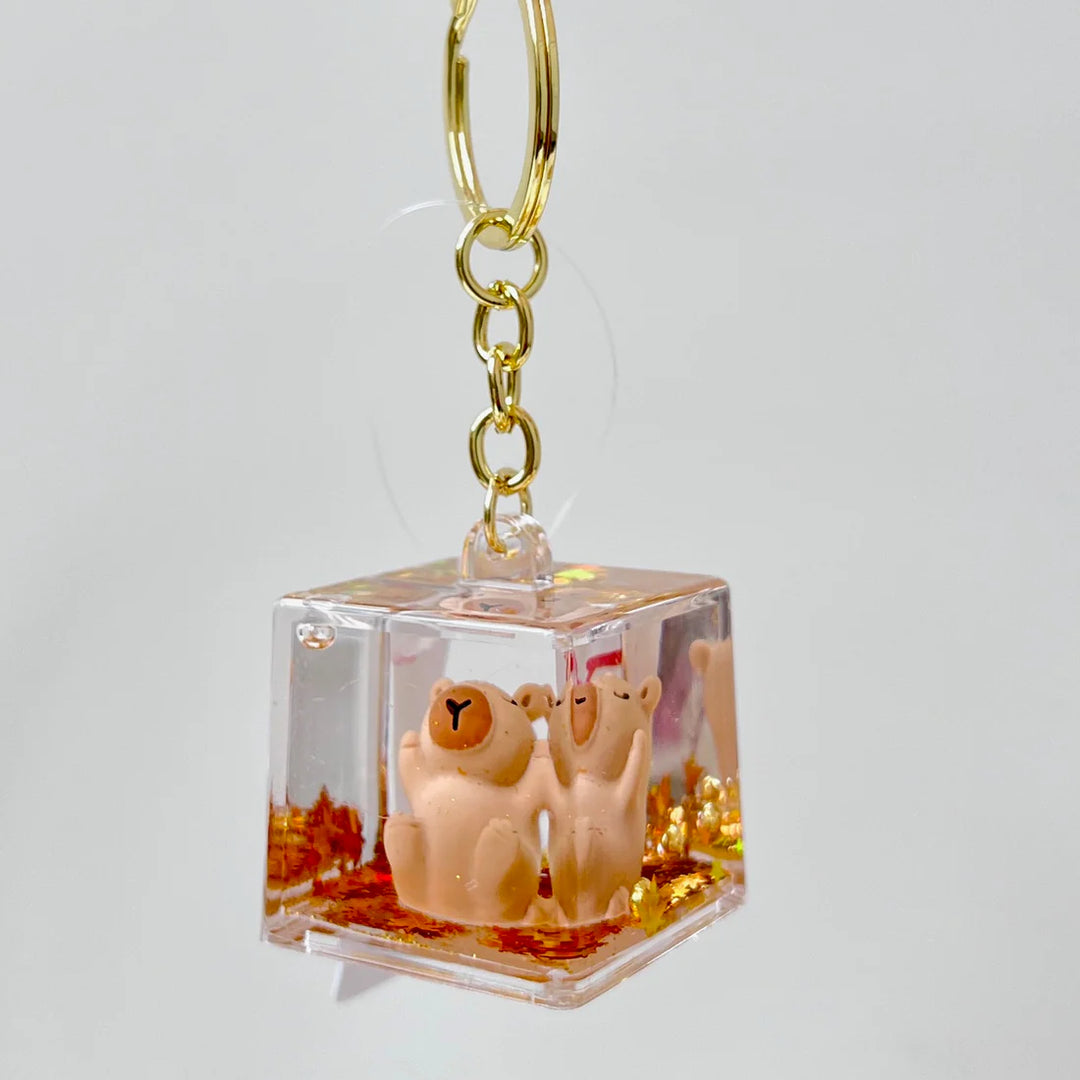Capybara Cube Floaty Charm