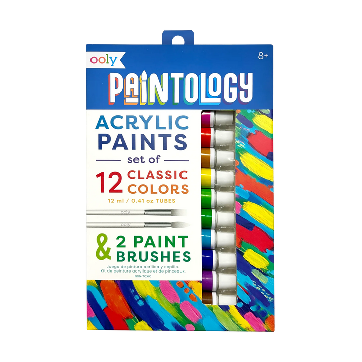 Paintology Acrylic Paints - Classic Colors | OOLY
