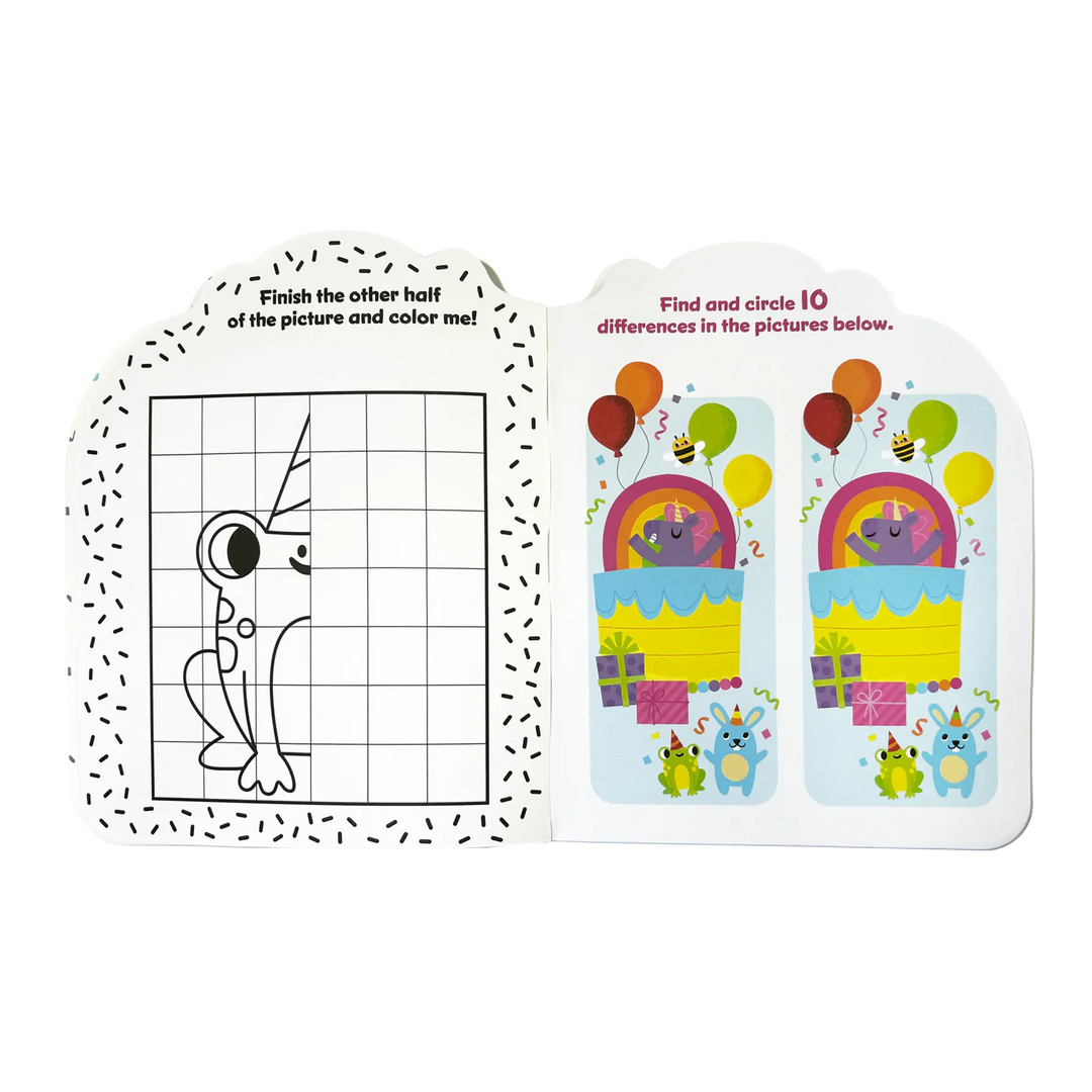 Playful Pages Activity Book - Unicorn Party! | OOLY